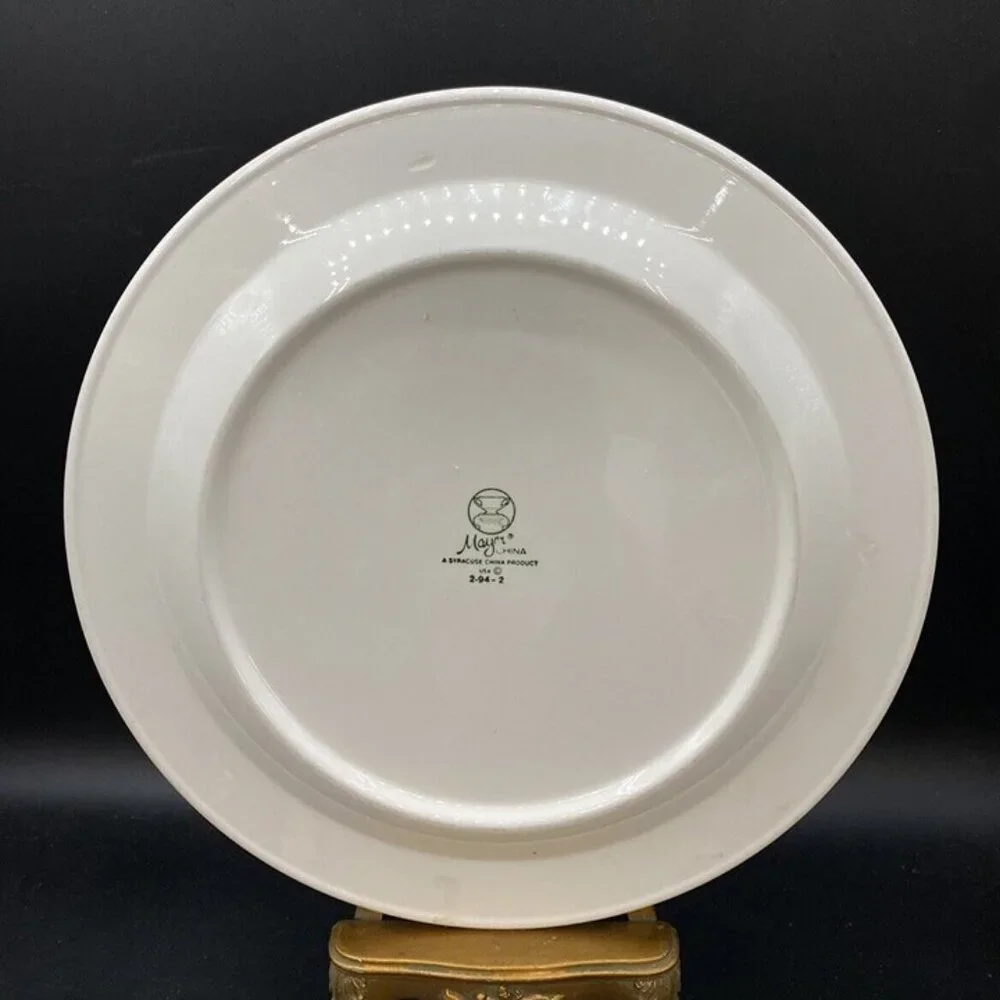 Mayer China Syracuse 12” Dinner Plate Charger Polynesian 1994 Tiki Snake
